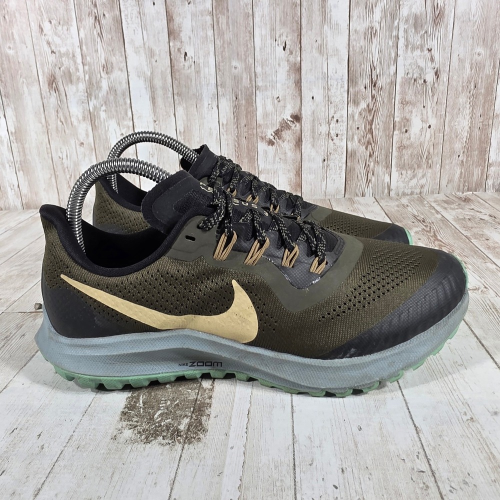 Nike Air‎ Zoom Pegasus 36 Trail Womens Running Shoes Olive AR5676-200